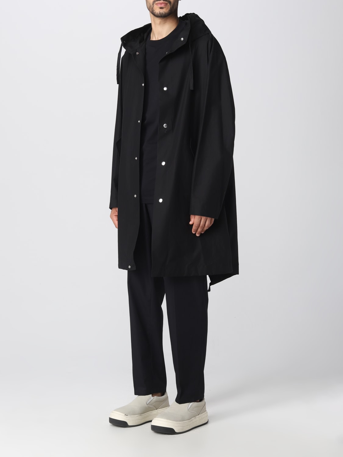 JIL SANDER GIACCA: Giacca Jil Sander in cotone, Nero - Img 4