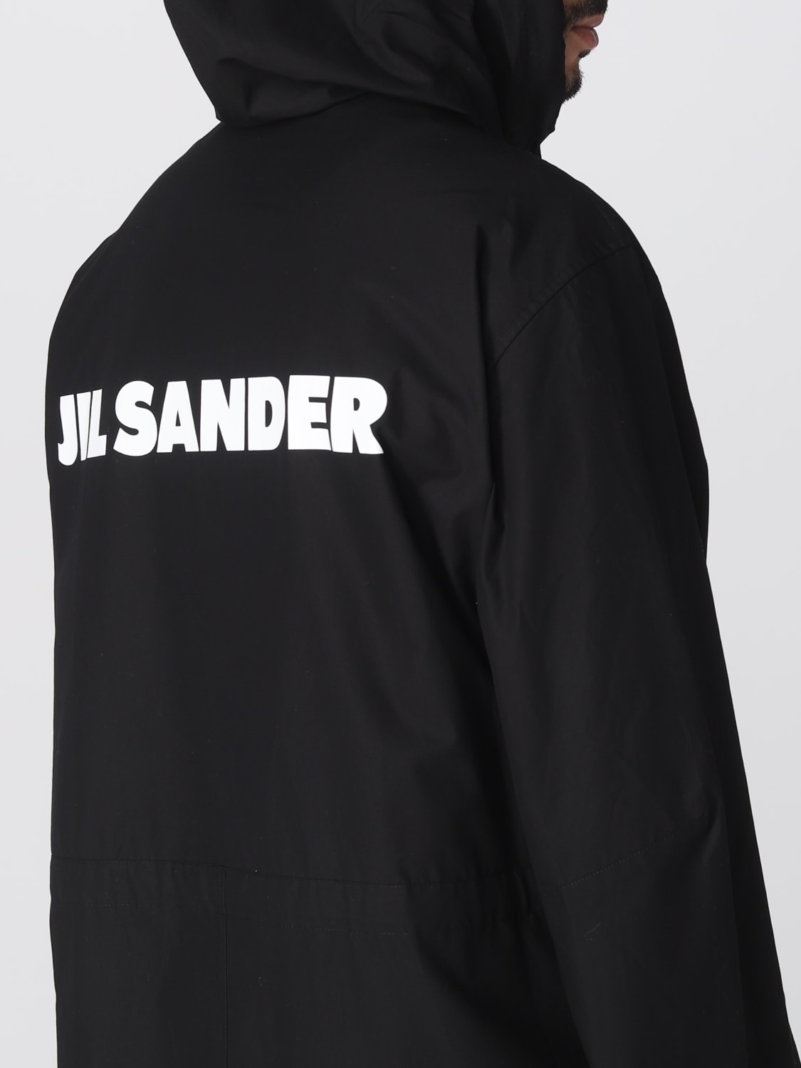 JIL SANDER GIACCA: Giacca Jil Sander in cotone, Nero - Img 5