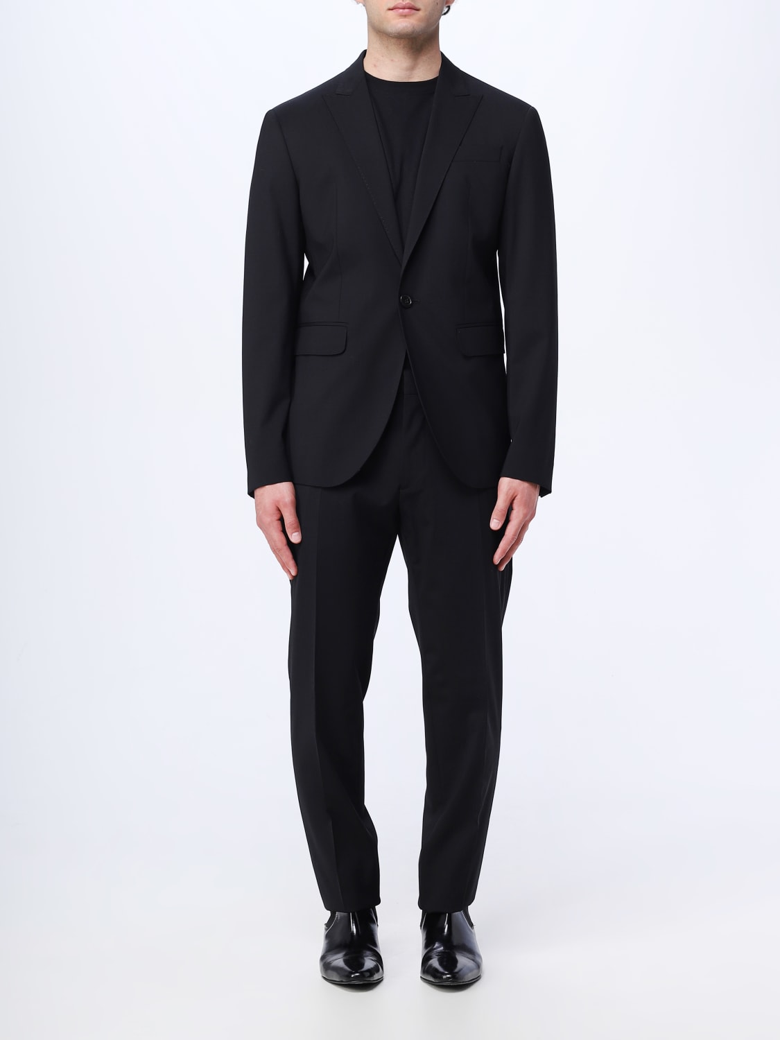 DSQUARED2 SUIT: Dsquared2 stretch wool dress, Black - Img 1