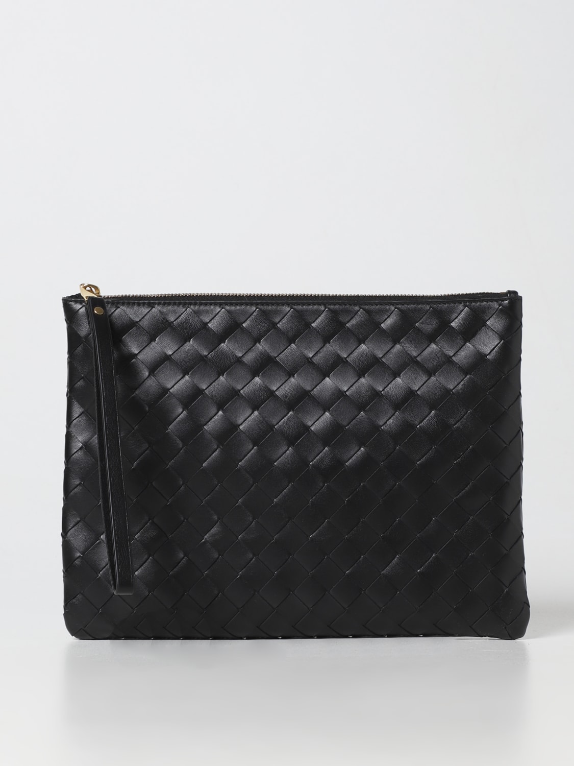 クラッチバッグ BOTTEGA VENETA clutch in woven nappa BOTTEGA VENETA: clutch in woven nappa - Black | Bottega