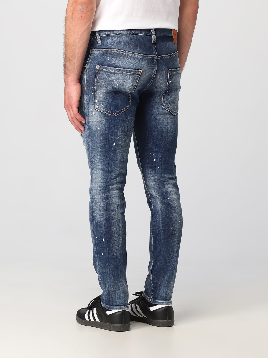 DSQUARED2 JEANS: Jeans herren Dsquared2, Blau - Img 2