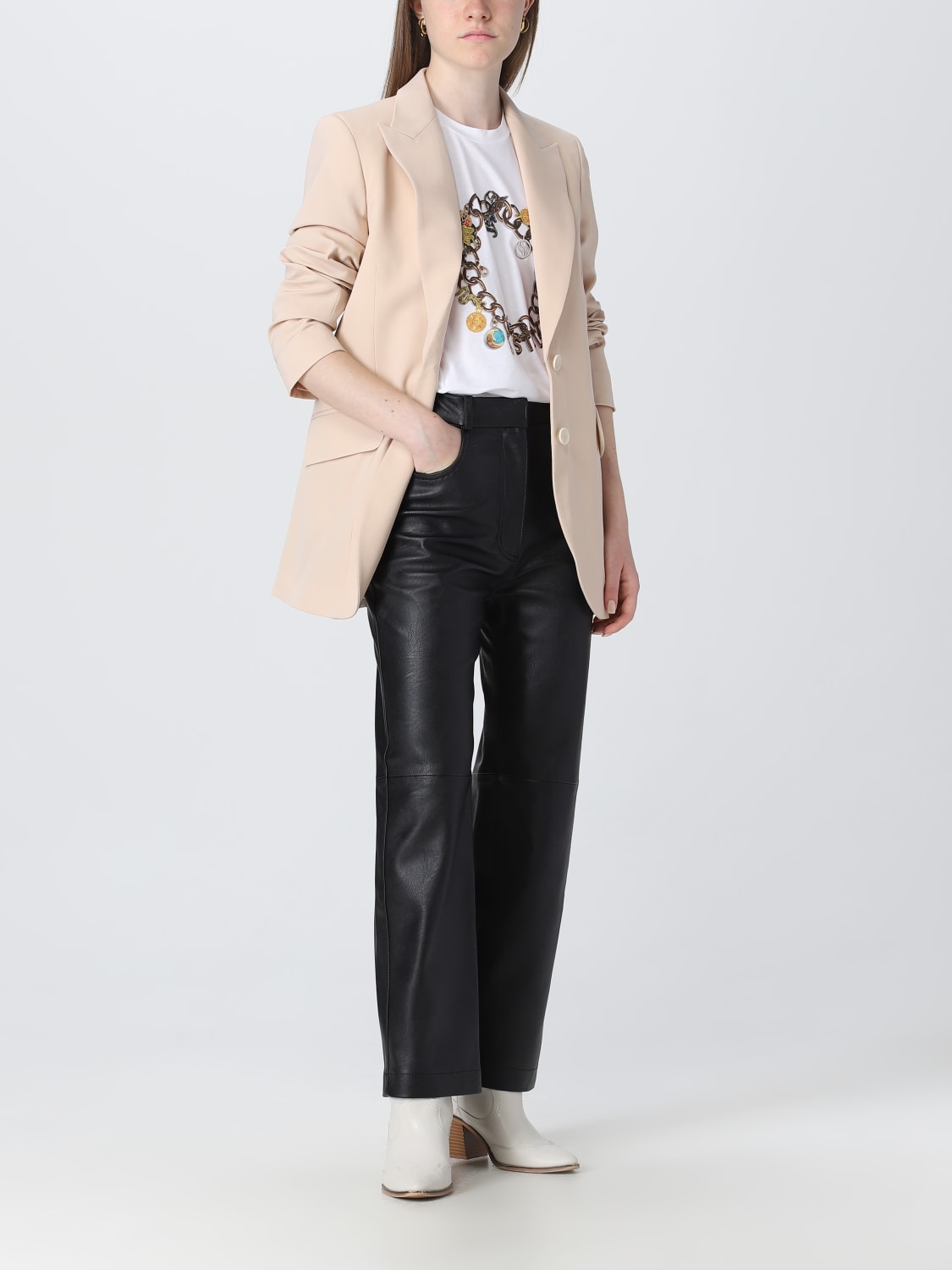 STELLA MCCARTNEY BLAZER: Stella McCartney blazer in stretch wool, Rope - Img 2