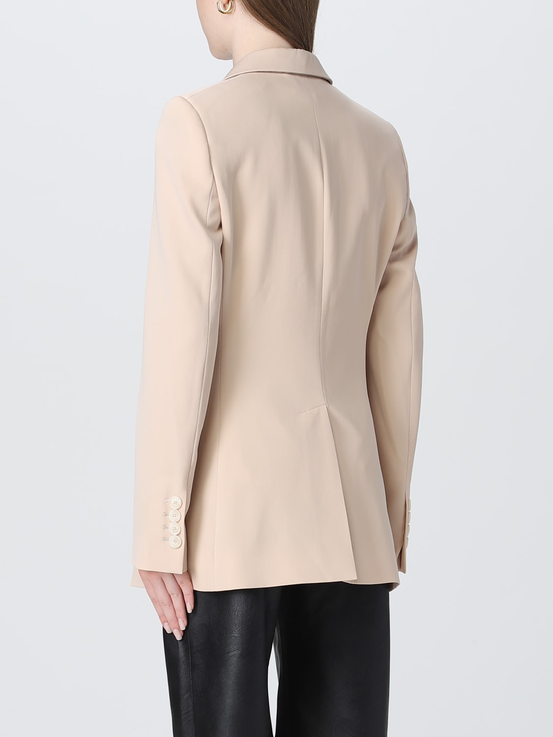 STELLA MCCARTNEY BLAZER: Stella McCartney blazer in stretch wool, Rope - Img 3