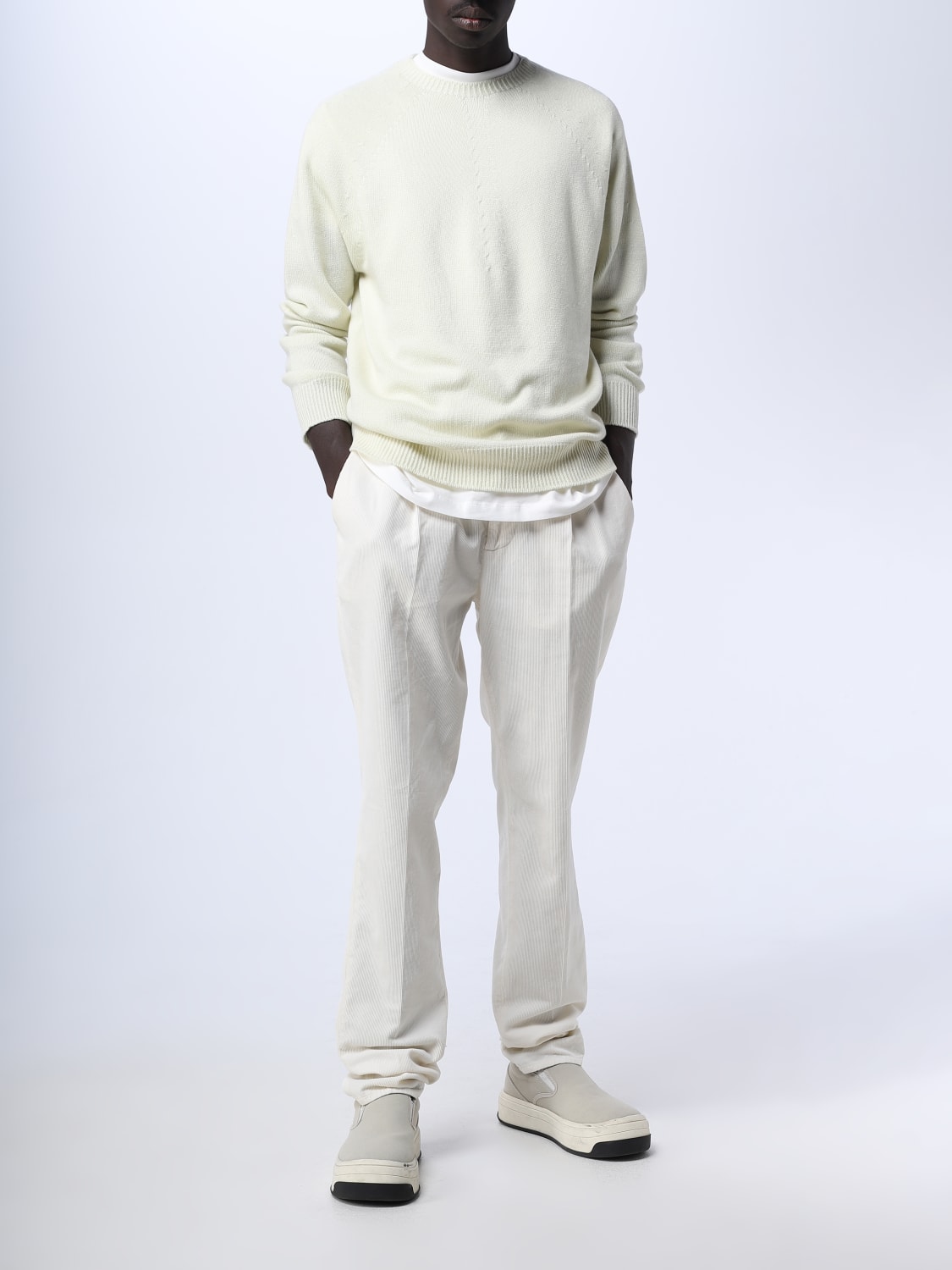 JIL SANDER PULLOVER: Pullover herren Jil Sander, Grau - Img 2