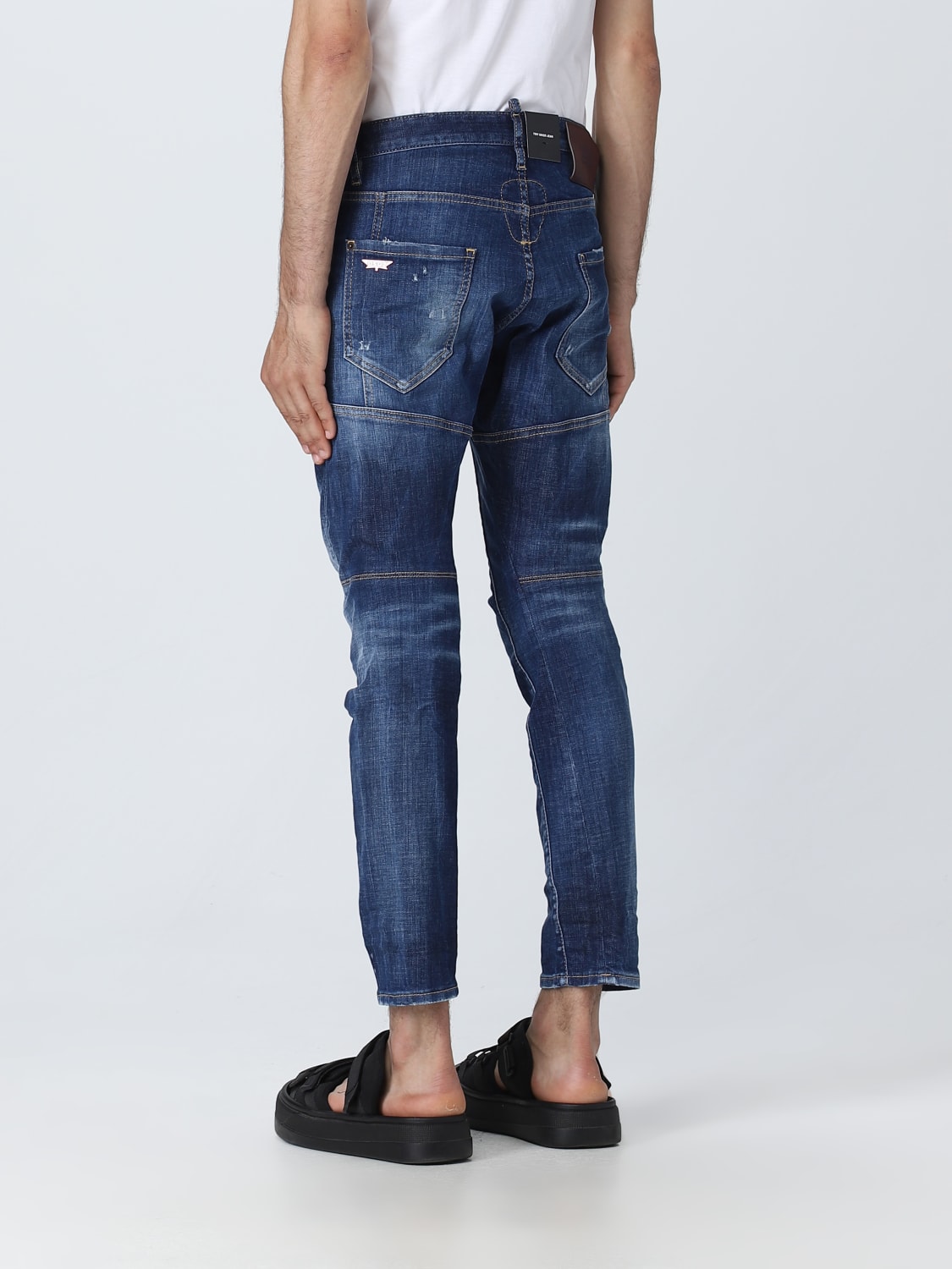 DSQUARED2 JEANS: Jeans homme Dsquared2, Bleu - Img 3