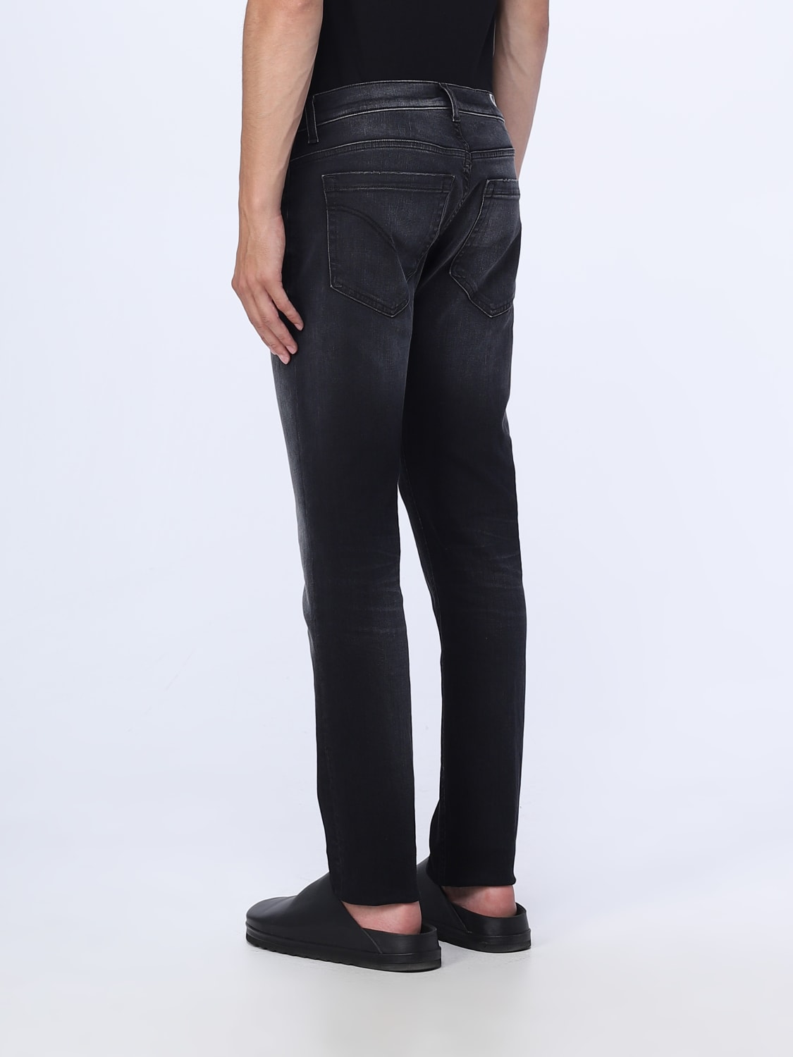 DONDUP JEANS: Dondup denim jeans, Black - Img 2