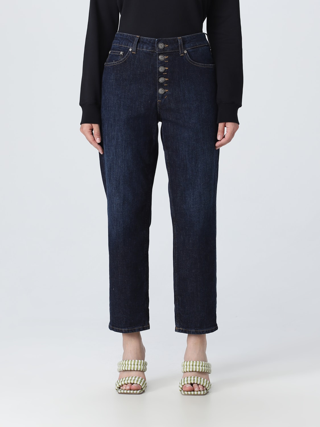 DONDUP JEANS: Jeans Dondup in denim, Blue - Img 1