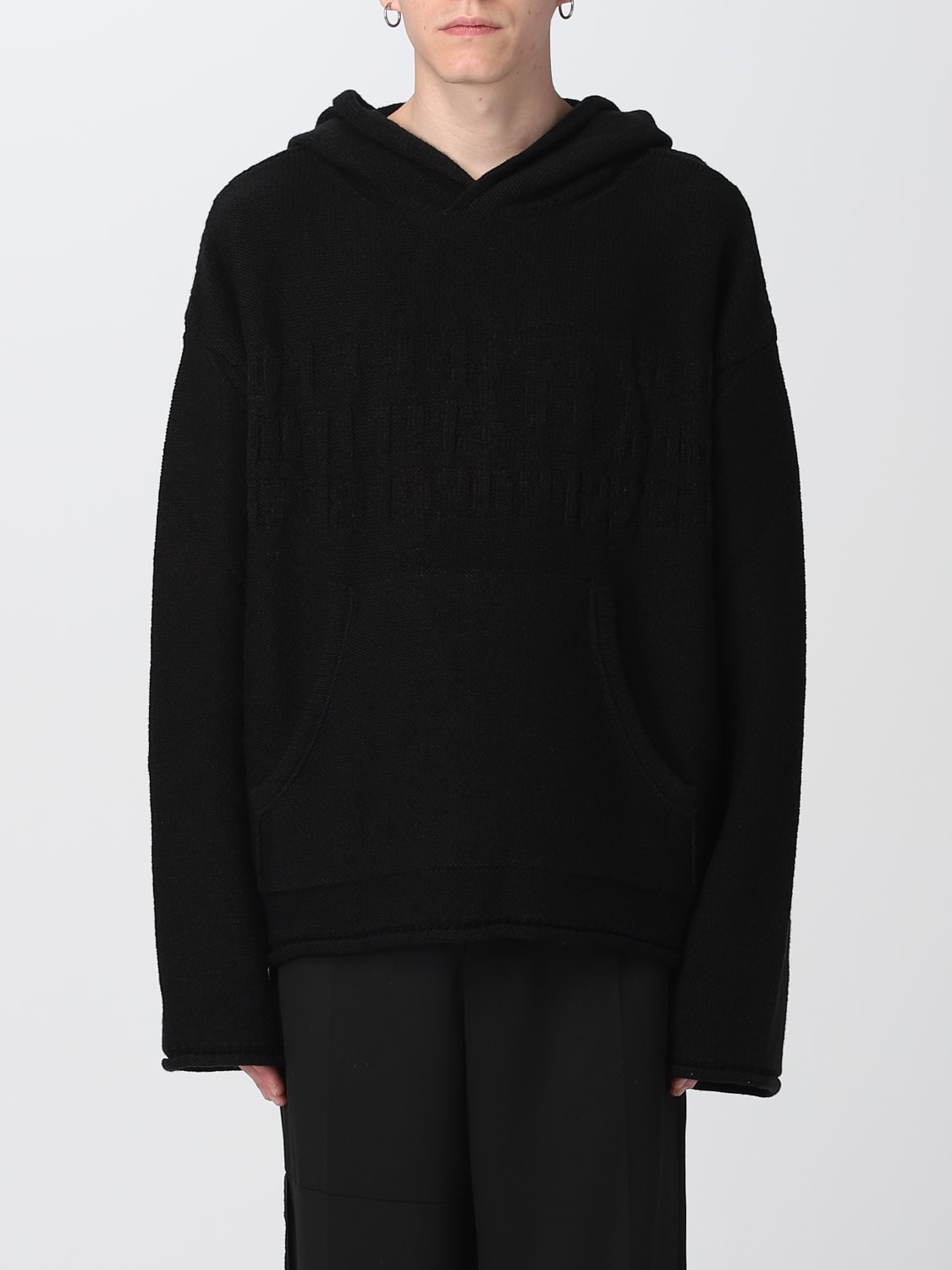 MM6 MAISON MARGIELA SWEATSHIRT: Sweatshirt men Mm6 Maison Margiela, Black - Img 1