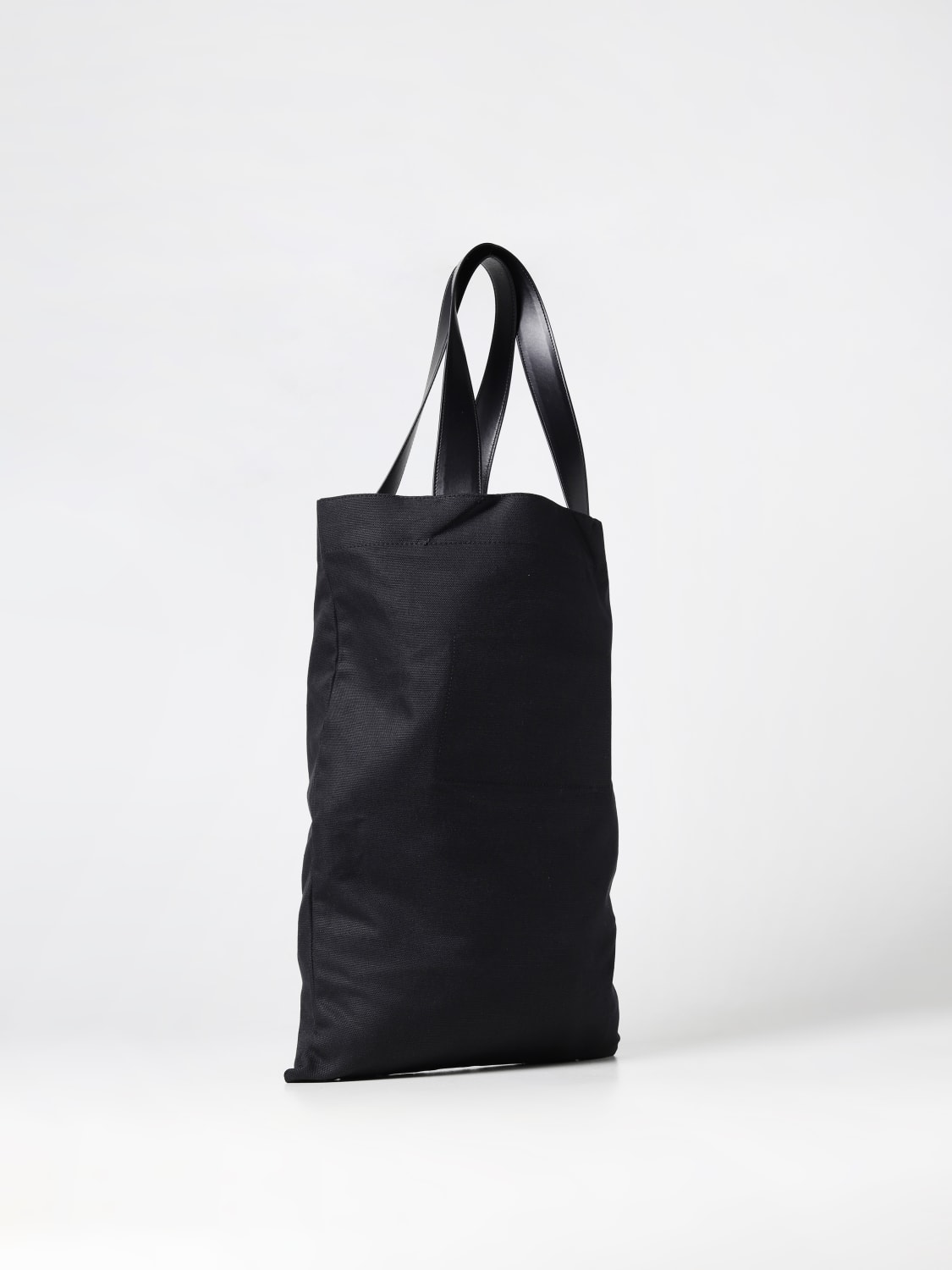 JIL SANDER BORSA: Borsa Book Jil Sander in canvas, Nero - Img 2