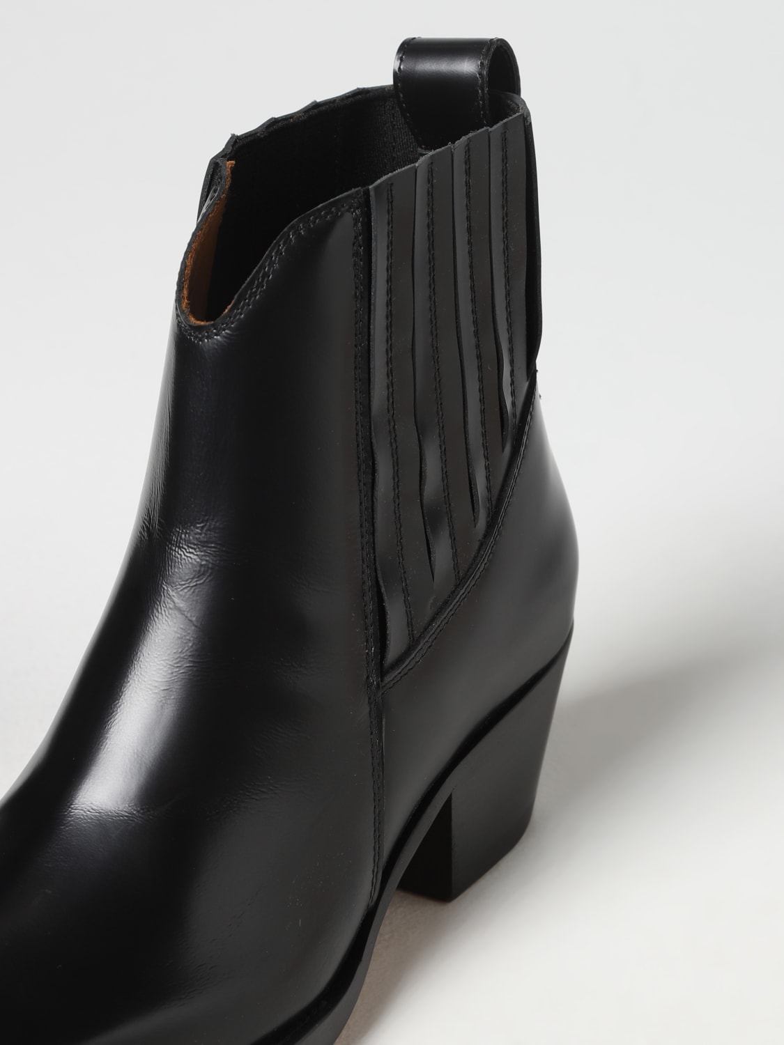 BUTTERO BOTTINES PLATES: Chaussures homme Buttero, Noir - Img 4