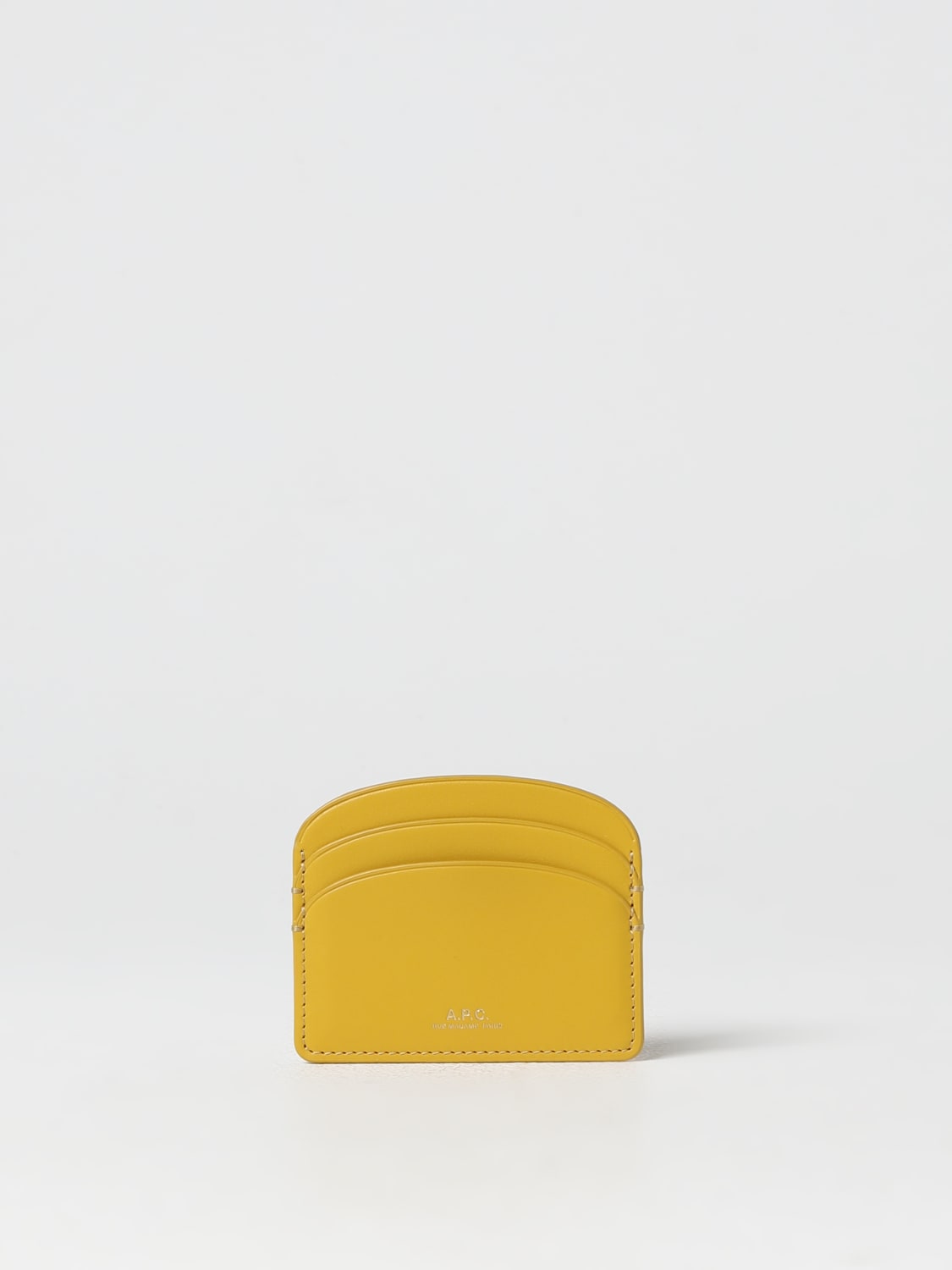 A.P.C. WALLET: Wallet woman A.P.C., Yellow - Img 1