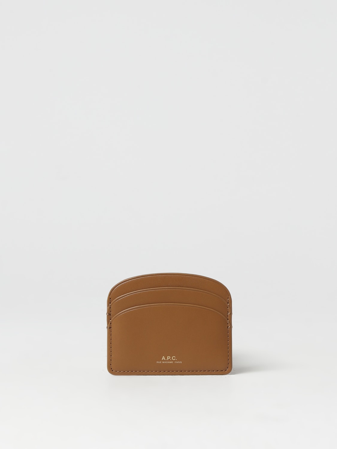 A.P.C. WALLET: Wallet woman A.P.C., Brown - Img 1