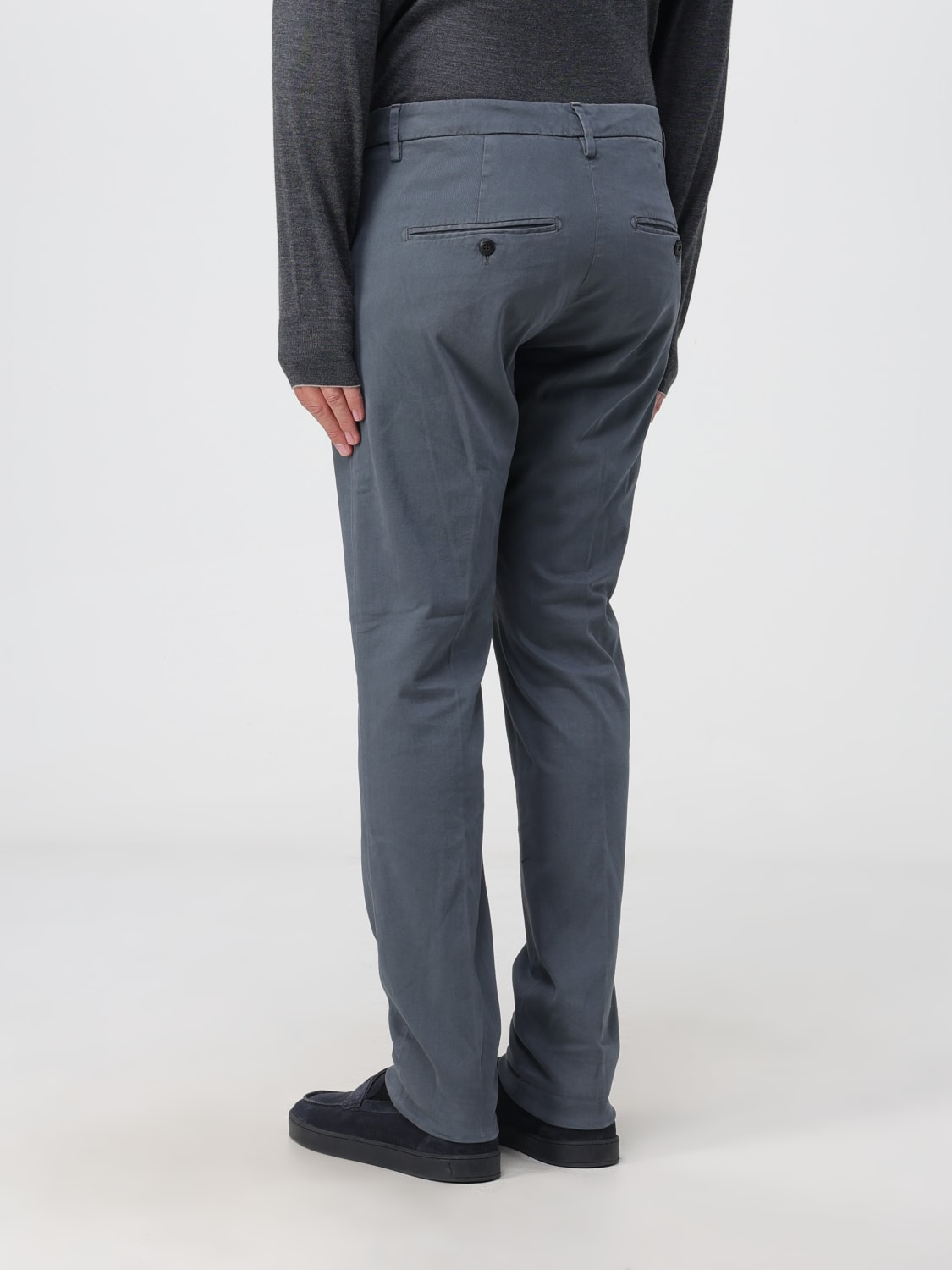 DONDUP PANTS: Dondup pants in stretch cotton, Grey - Img 2