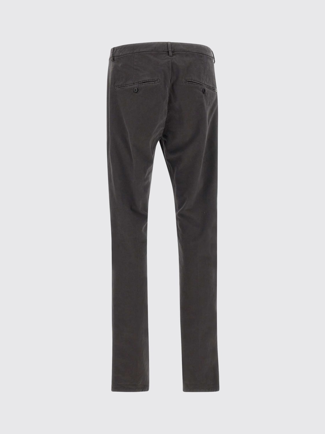 DONDUP PANTALONI: Pantalone chino Dondup in cotone stretch, Antracite - Img 2