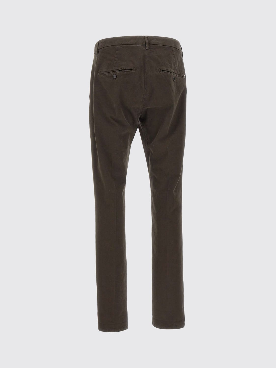 DONDUP PANTS: Dondup pants in stretch cotton, Dark - Img 3