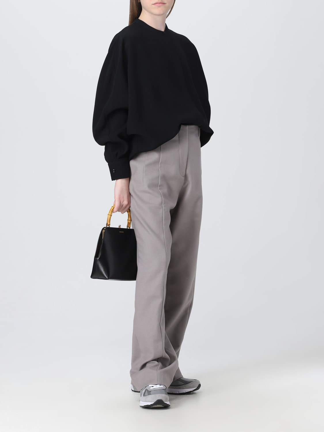 JIL SANDER SHIRT: Shirt woman Jil Sander, Black - Img 2