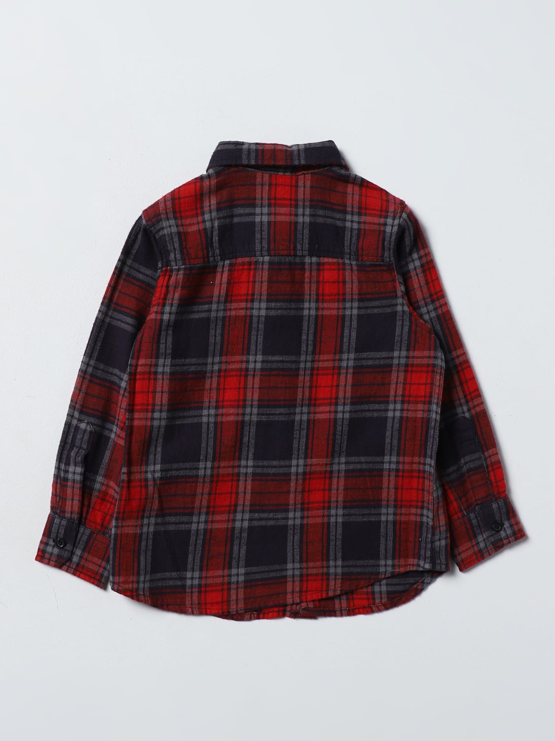 DIESEL SHIRT: Diesel shirt in cotton, Red - Img 2