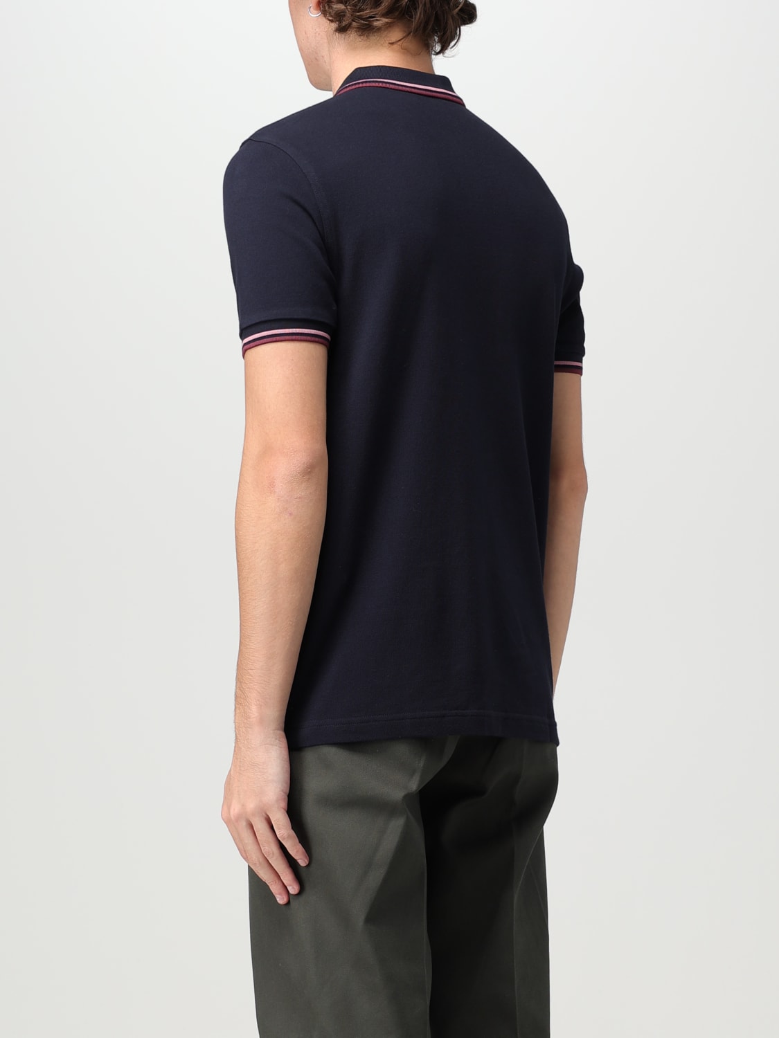 FRED PERRY POLO SHIRT: Polo shirt men Fred Perry, Blue 1 - Img 2