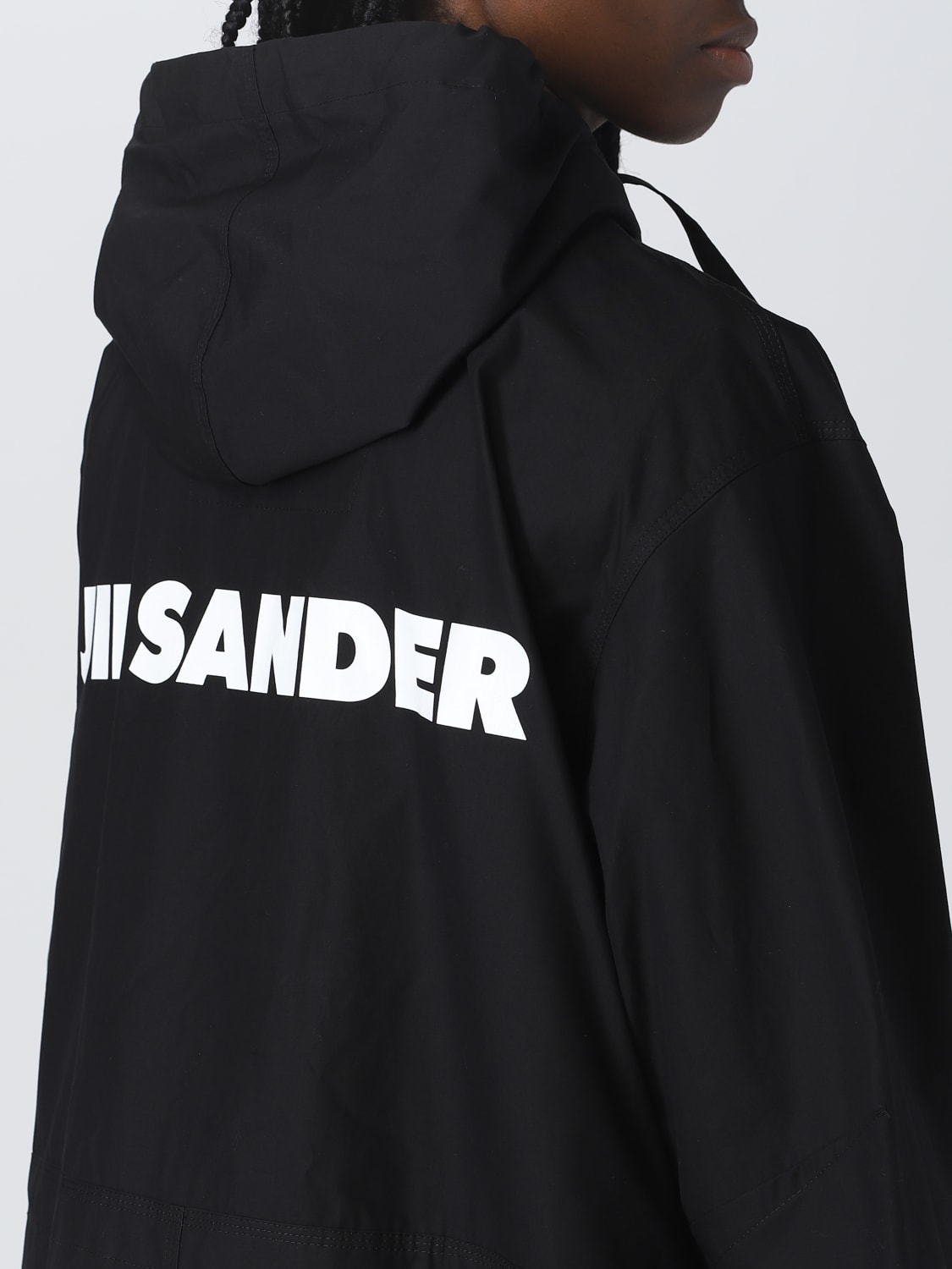 JIL SANDER JACKET: Coat woman Jil Sander, Black - Img 5