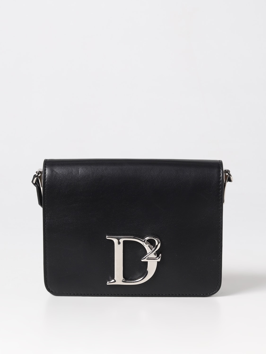 DSQUARED2 MINI BAG: Dsquared2 leather bag, Black - Img 1