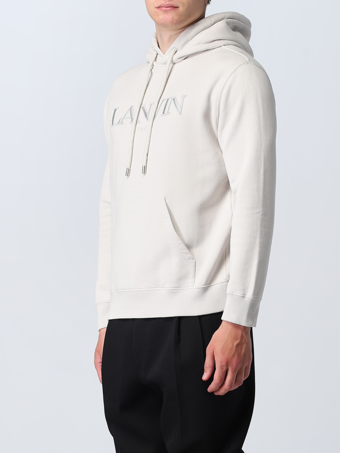 LANVIN SWEATSHIRT: Sweatshirt men Lanvin, Grey - Img 4