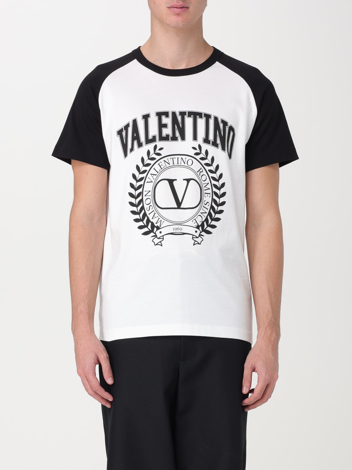 VALENTINO GARAVANI: V T-shirt - White | Valentino Garavani t-shirt 