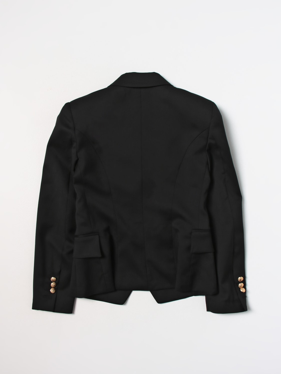 BALMAIN AMERICANA: Chaqueta niños Balmain Kids, Negro - Img 2