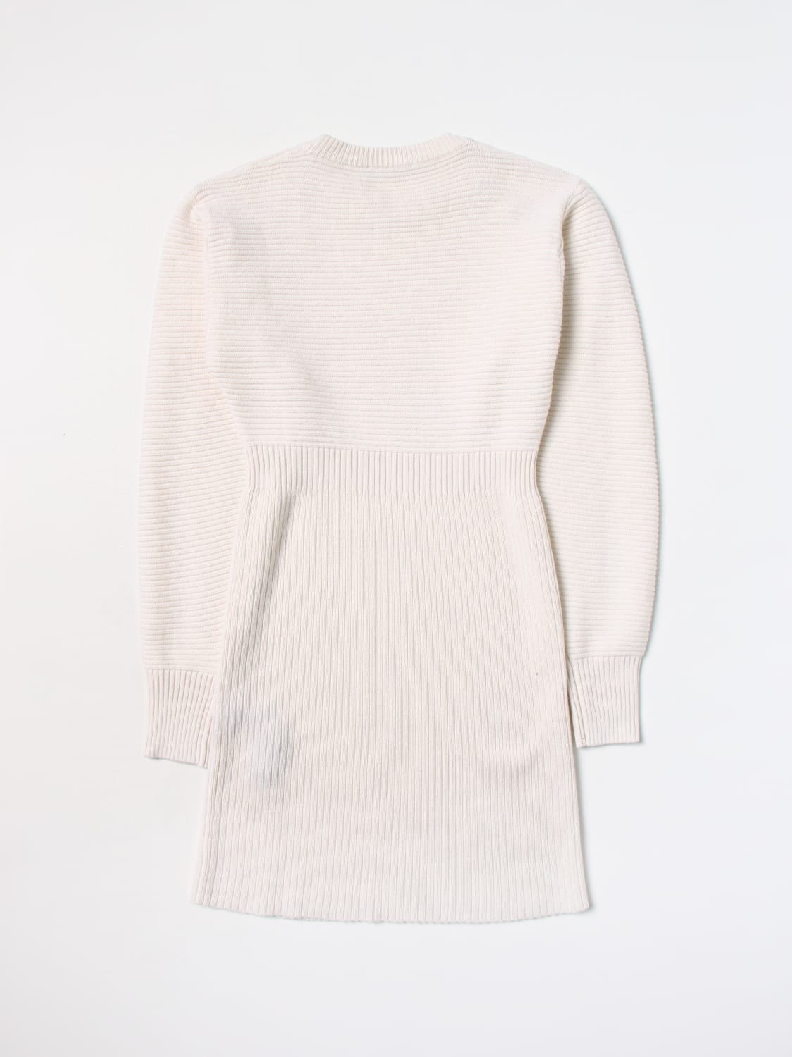 BALMAIN KLEID: Kleid kinder Balmain Kids, Yellow Cream - Img 2