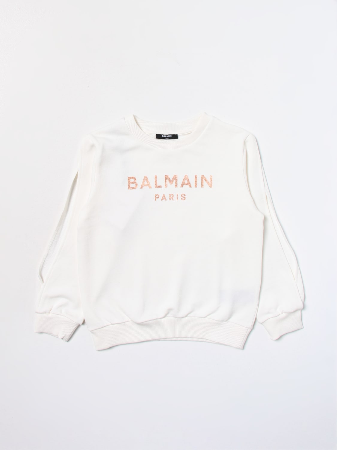 BALMAIN JERSEY: Jersey niños Balmain Kids, Blanco - Img 1