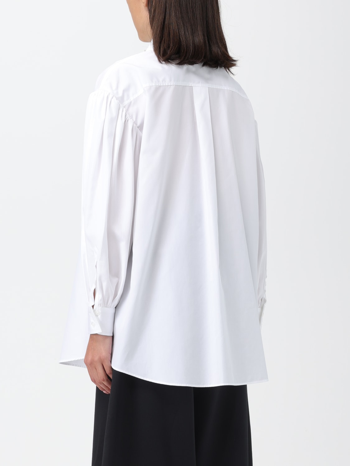 【関税込み】Simone Rocha ホワイト Rose Bouquet Tシャツ Simone Rocha: ホワイト Rose Bouquet 長袖Tシャツ | SSENSE 日本
