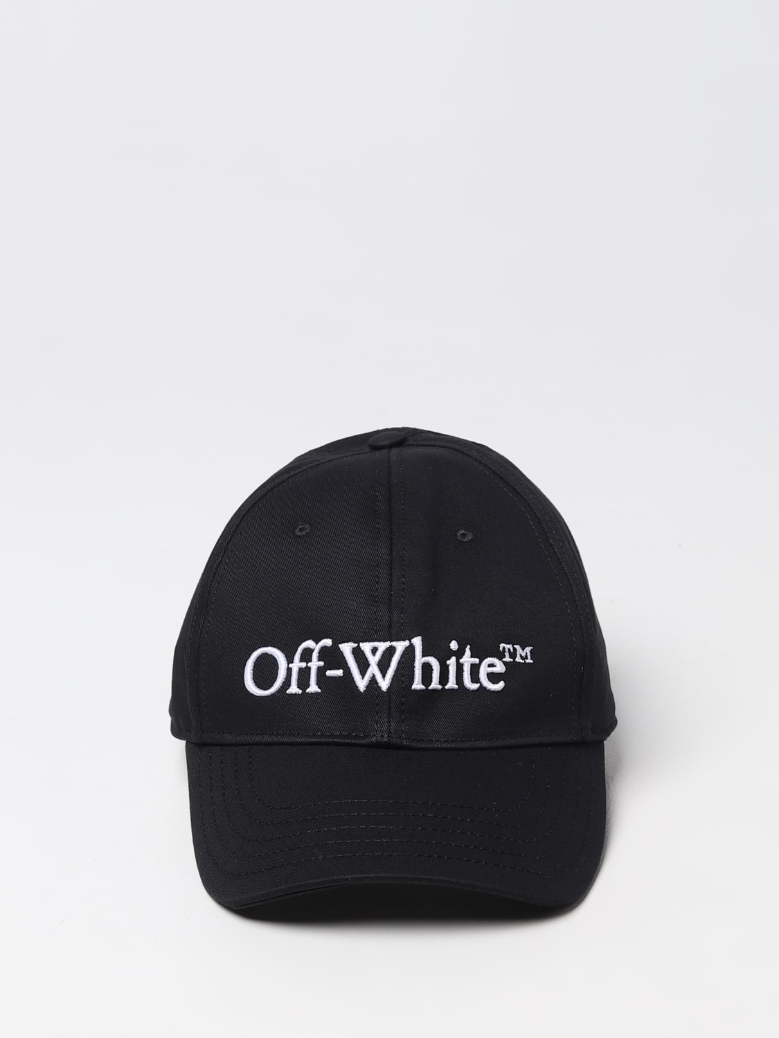OFF-WHITE：帽子 メンズ - ブラック | GIGLIO.COMオンラインのOff-White 帽子 OMLB052F23FAB001
