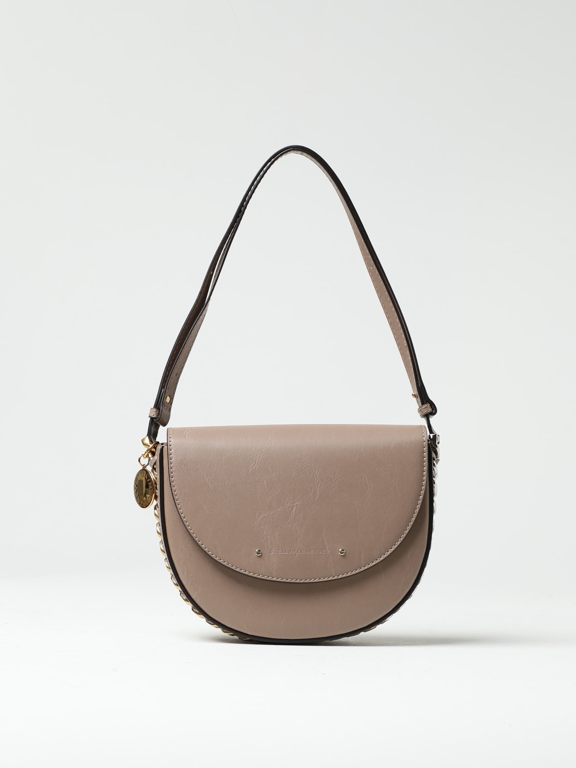 Giglio Borsa Flap Stella McCartney in pelle sintetica con dettaglio chain