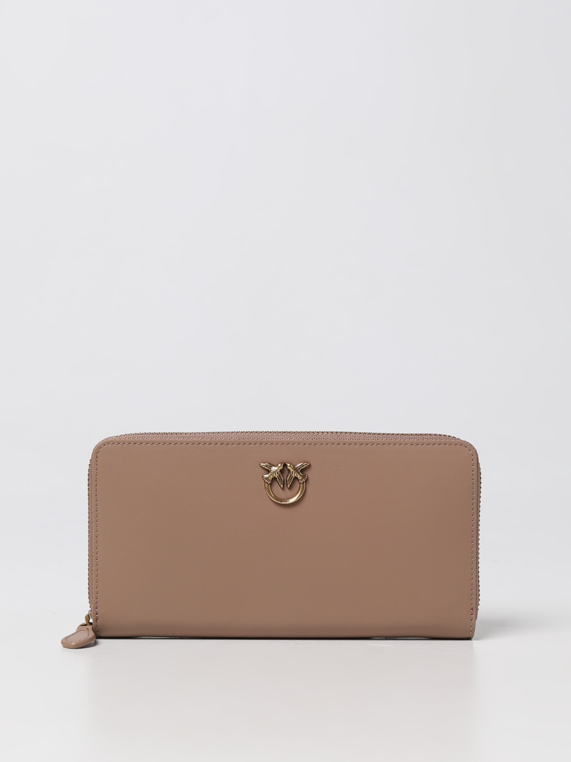 PINKO WALLET: Wallet woman Pinko, Beige - Img 1