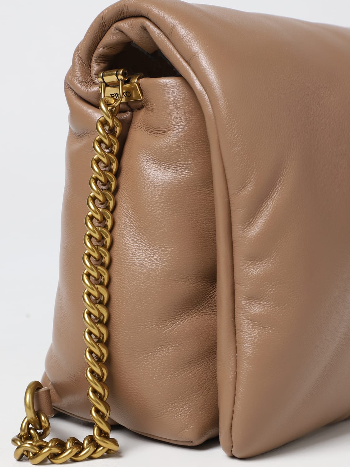 PINKO CROSSBODY BAG: Shoulder bag woman Pinko, Beige - Img 3