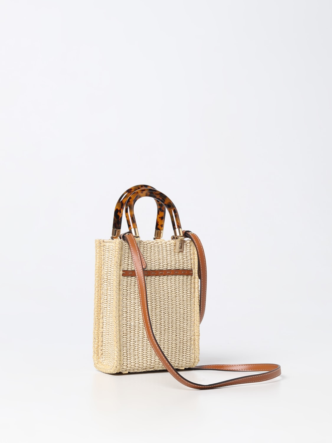 FENDI：ショルダーバッグ レディース - ベージュ | GIGLIO.COMオンラインのFendi ミニバッグ 8BS051ANWS