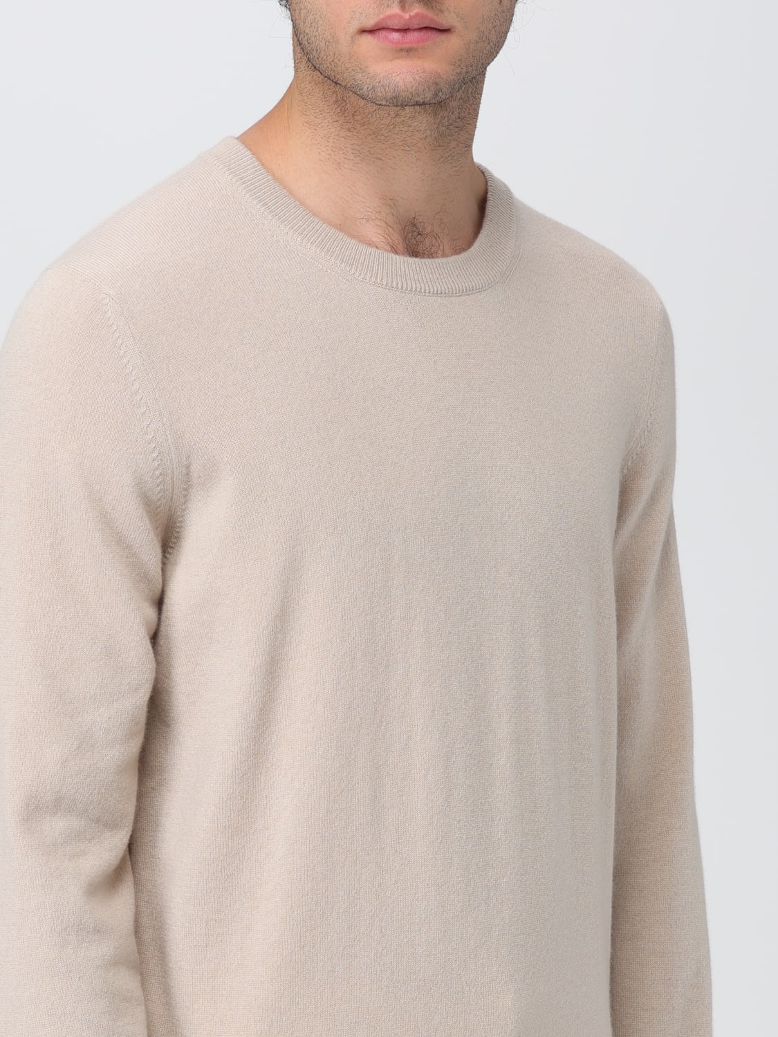 BRUNELLO CUCINELLI PULLOVER: Pullover herren Brunello Cucinelli, Weiß - Img 5