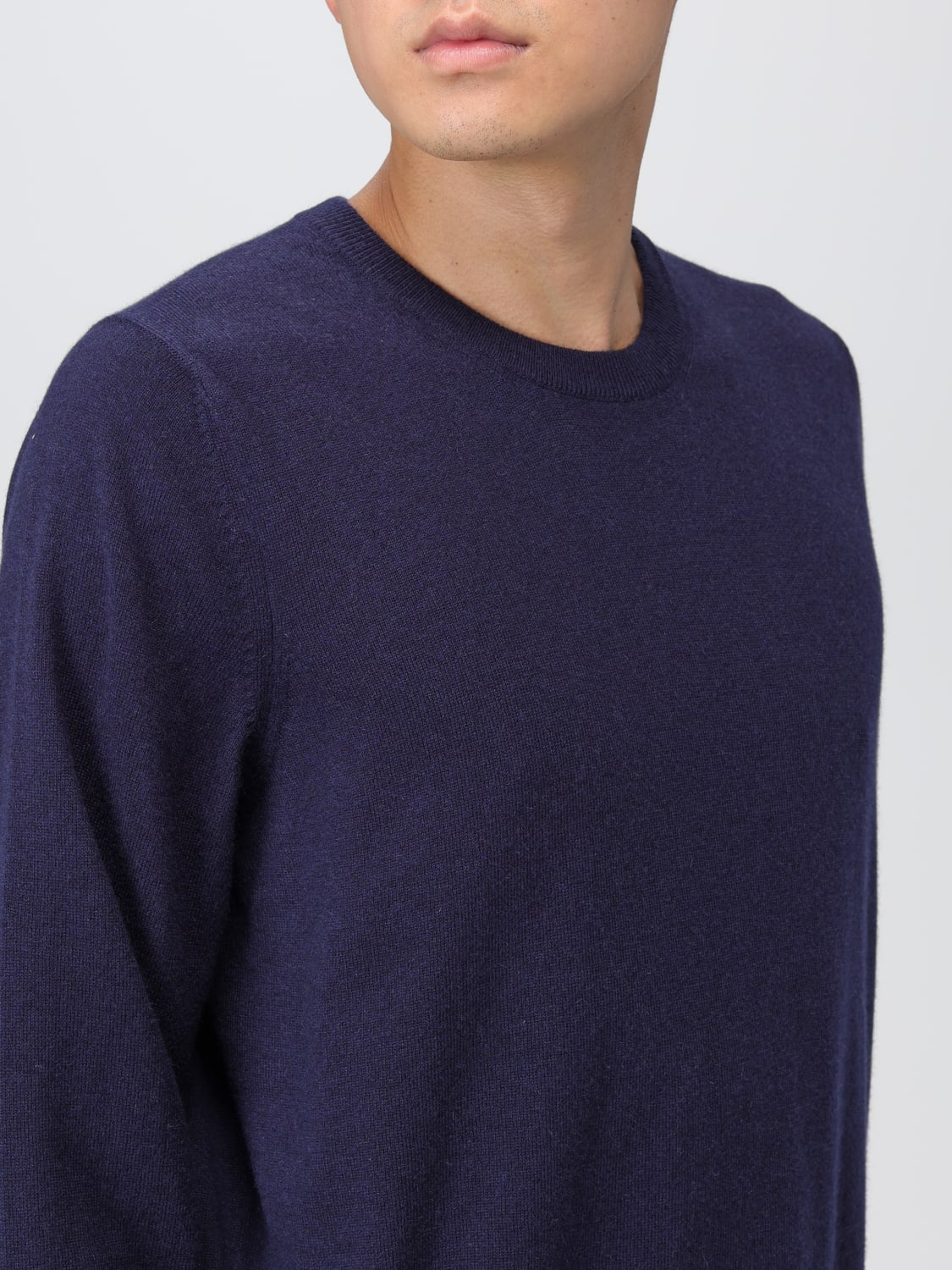 BRUNELLO CUCINELLI PULLOVER: Pullover herren Brunello Cucinelli, Blau - Img 5