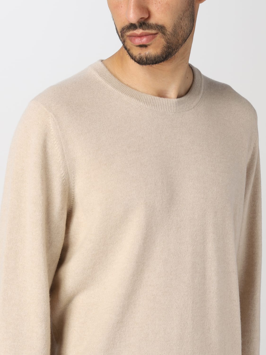 BRUNELLO CUCINELLI PULLOVER: Pullover herren Brunello Cucinelli, Beige - Img 5