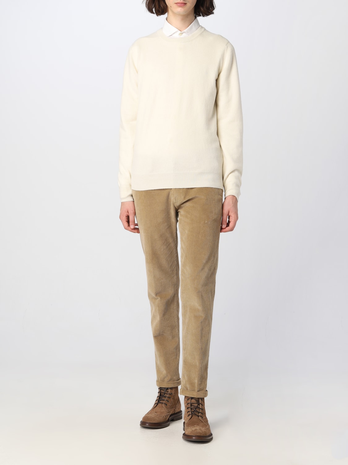 BRUNELLO CUCINELLI PULLOVER: Pullover herren Brunello Cucinelli, Grau 2 - Img 2