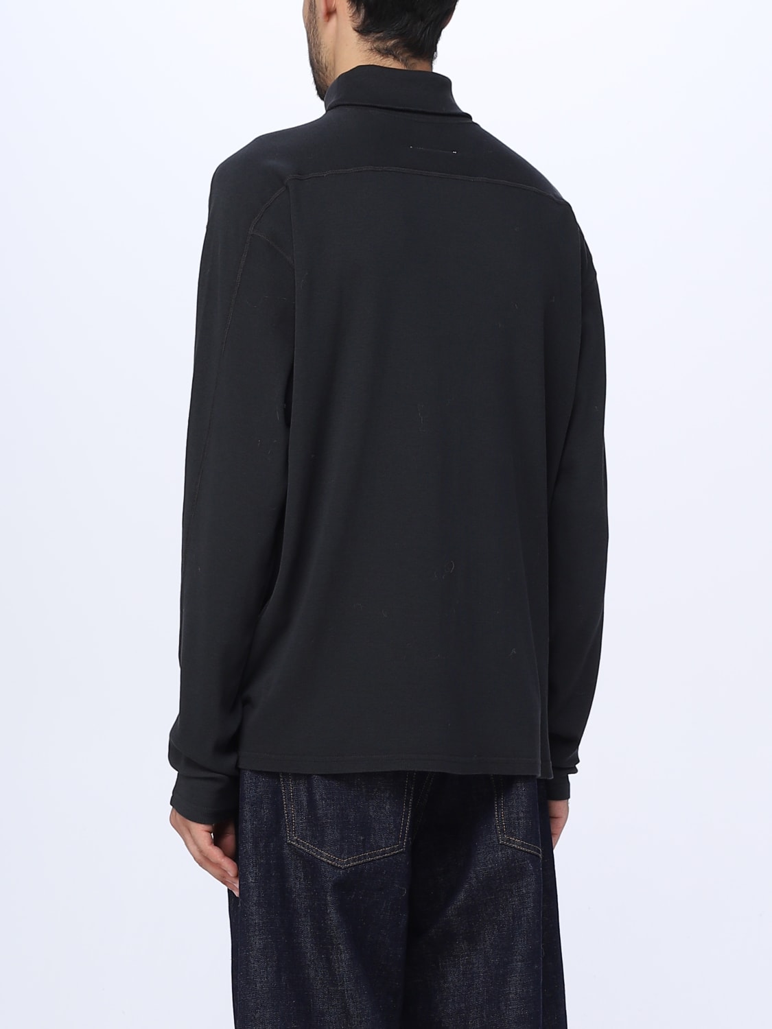 MM6 MAISON MARGIELA T-SHIRT: Sweater men Mm6 Maison Margiela, Charcoal - Img 3