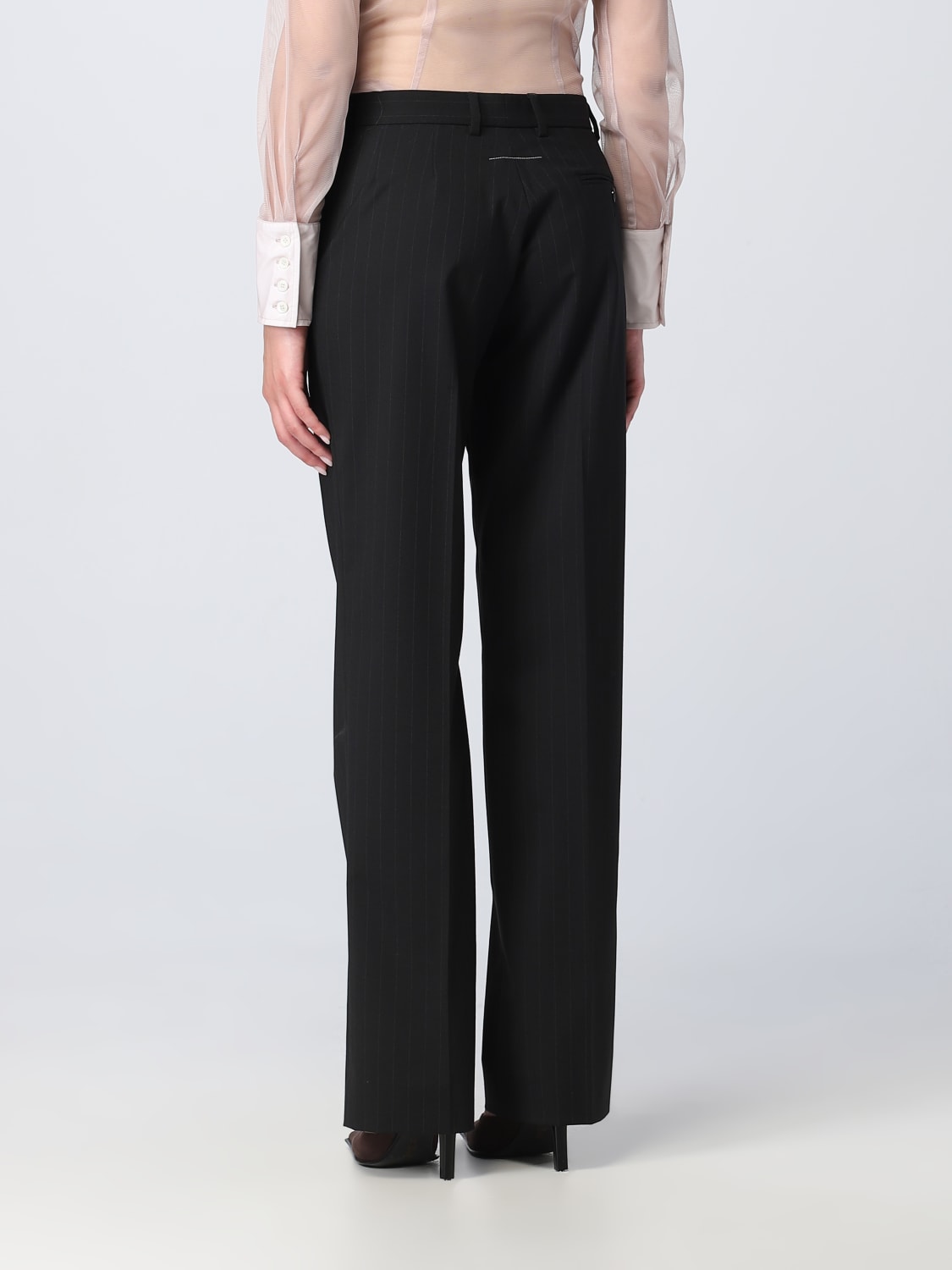 MM6 MAISON MARGIELA PANTS: Pants woman Mm6 Maison Margiela, Black - Img 3