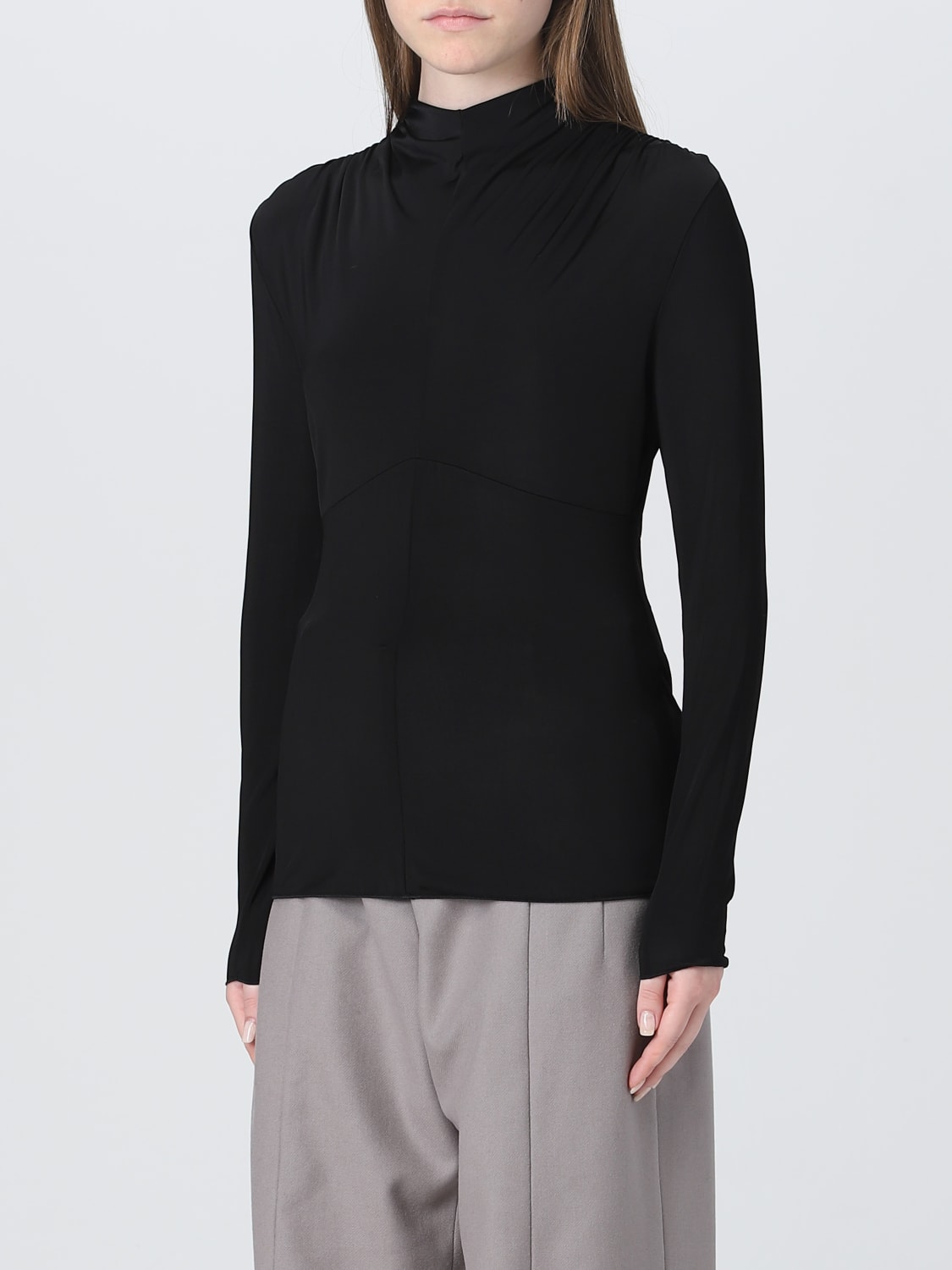 JIL SANDER トップス: トップス レディース Jil Sander, ブラック - Img 4