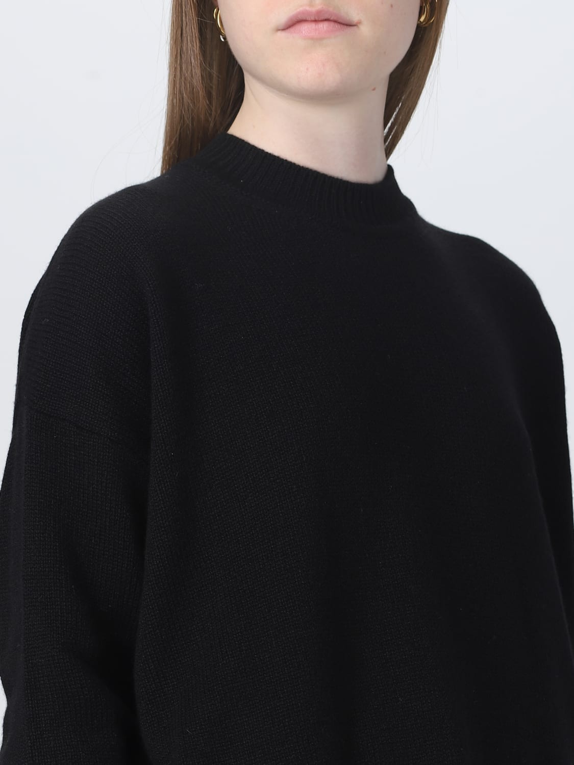 JIL SANDER: Sweater woman - Black | Jil Sander sweater J02GP0013J13206 ...