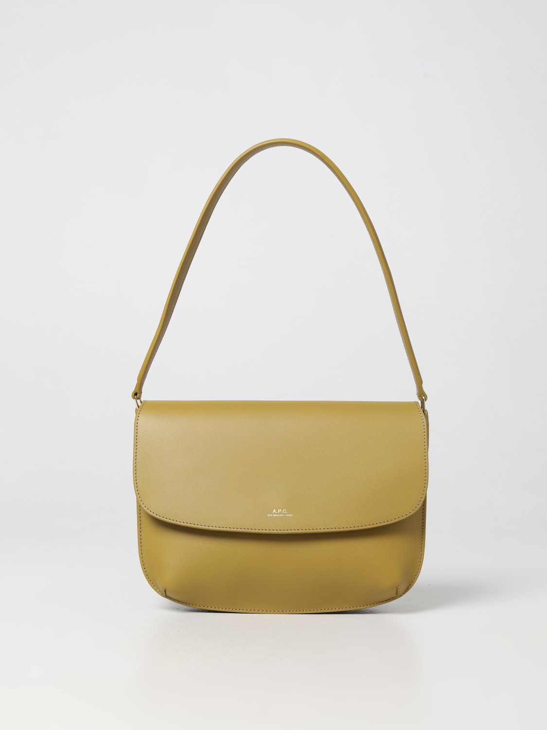 ハンドバッグ A.P.C. Woman Handbag Olive PUAATM61861 KAD A.P.C.: Handbag woman - Olive | A.P.C. shoulder bag