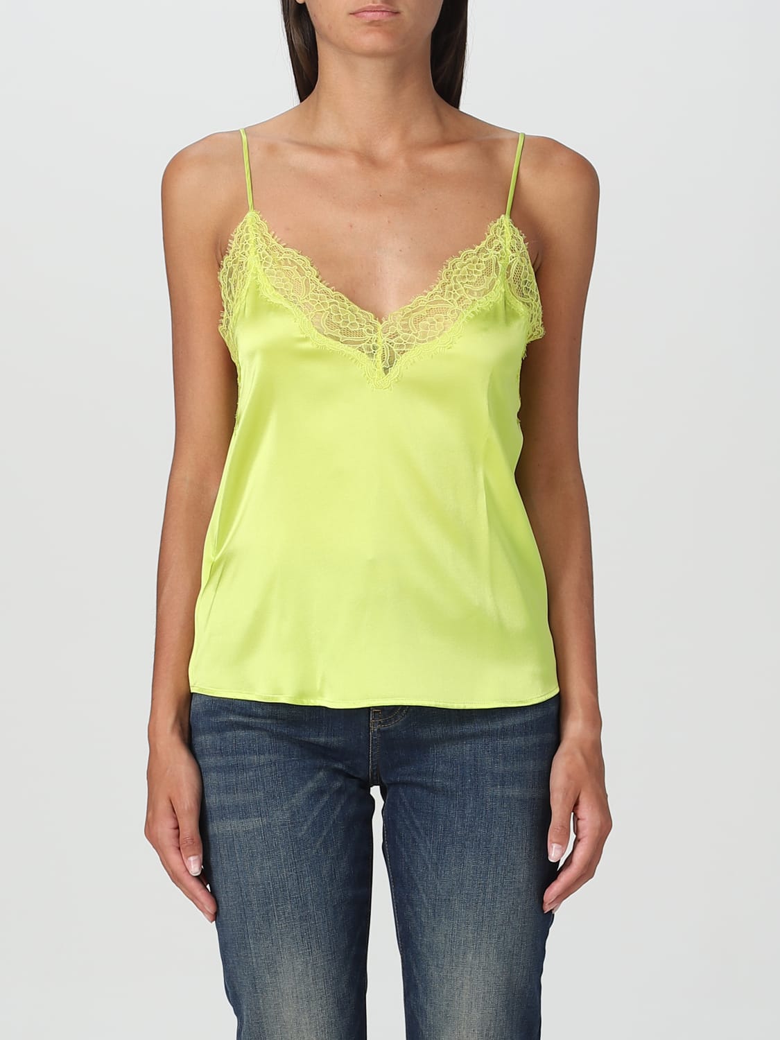 PINKO TOP: Top woman Pinko, Green - Img 1