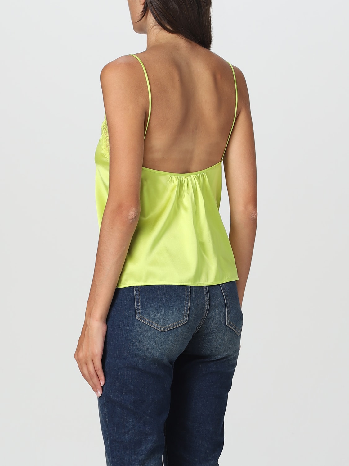 PINKO TOP: Top woman Pinko, Green - Img 2