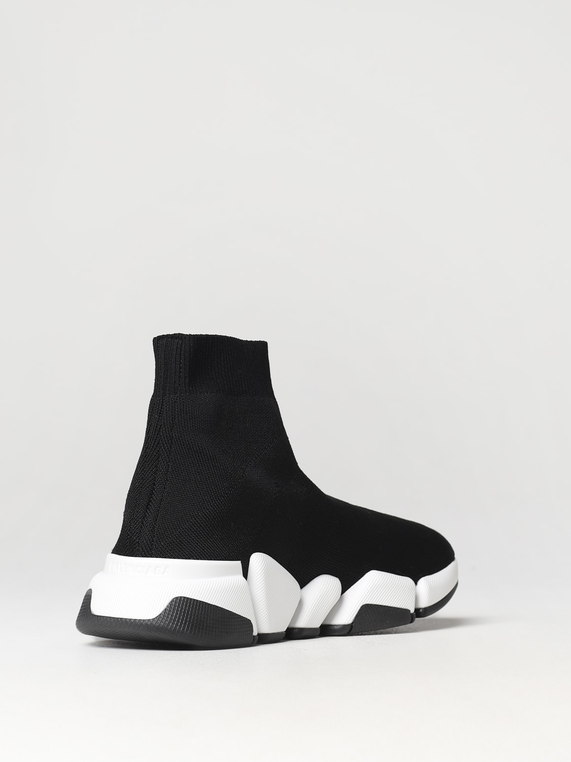 BALENCIAGA SNEAKERS: Balenciaga Speed 2.0 sneakers in recycled stretch knit, Black - Img 3
