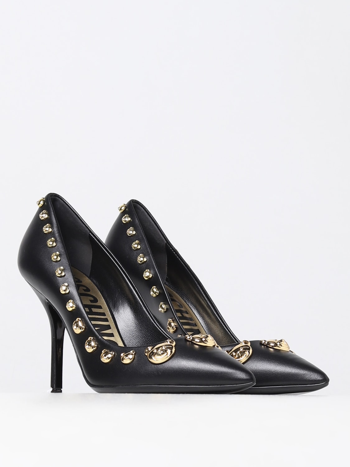 MOSCHINO COUTURE ESCARPINS: Chaussures femme Moschino Couture, Noir - Img 2