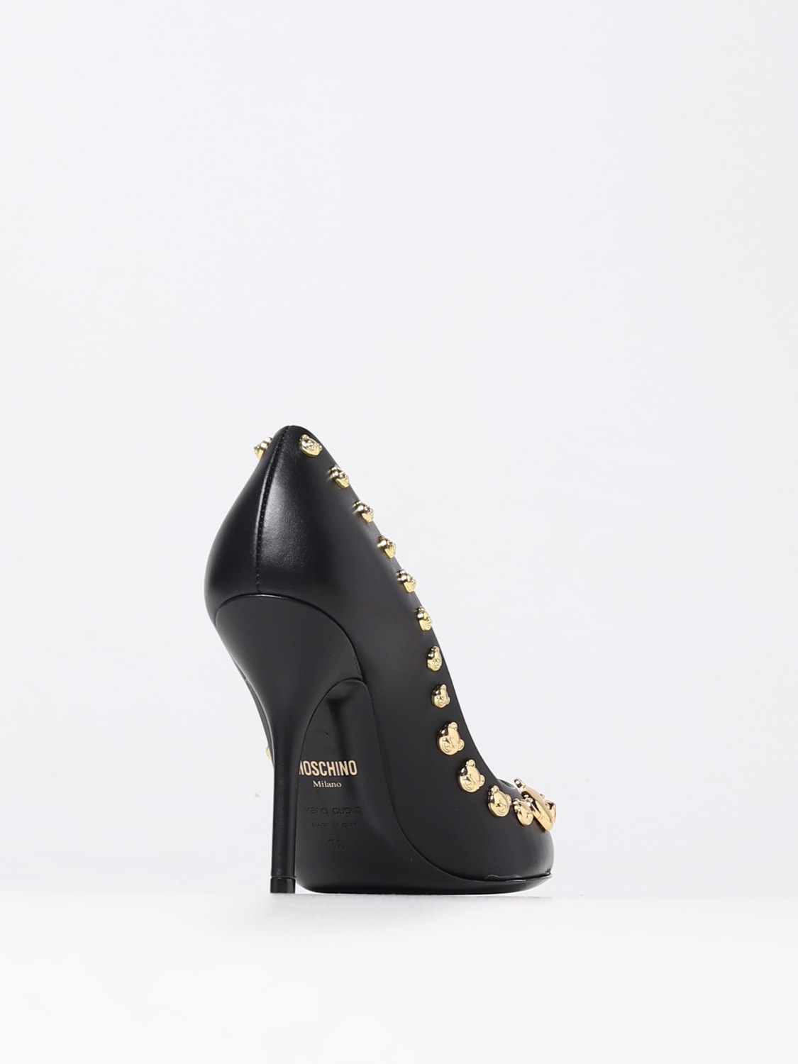 MOSCHINO COUTURE ESCARPINS: Chaussures femme Moschino Couture, Noir - Img 3