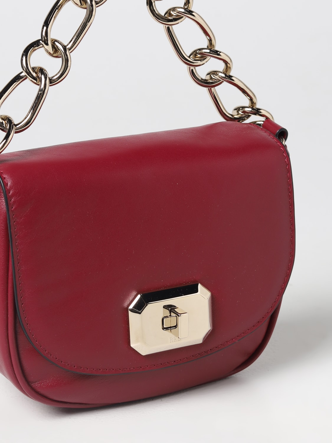 RED(V) MINI BAG: Shoulder bag woman Red(v), Red - Img 3